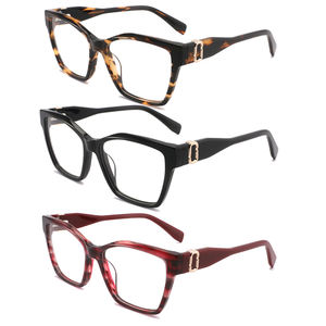 באיכות גבוהה גברים אצטט משקפיים אופטיים עם סגנון מחשב מסוגנן לקריאה נוחה - Product Image 1