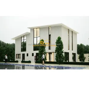2020 new tech eco material sandwich panel prefab concrete houses made in china
