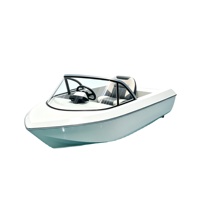 Bateau Jet Kart Monoplace en Aluminium avec Moteur Électrique 18KW, Mini Bateau Rapide Étanche pour Parc Aquatique (Vente en Gros)