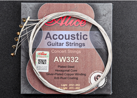 Alice AW332 String Folk Guitar Set of 6 Rust Resistant Strings