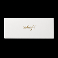 Boîte cadeau rigide blanche personnalisée avec couvercle supérieur et inférieur, estampage à chaud doré, emballage en carton de luxe
