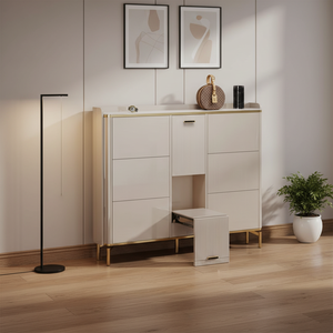 Mobile Portascarpe di Lusso in Legno di Alta Qualità, Antipolvere, <span class=keywords><strong>per</strong></span> Uso Interno ed <span class=keywords><strong>Esterno</strong></span>, Arredamento <span class=keywords><strong>per</strong></span> Soggiorno - Product Image 6