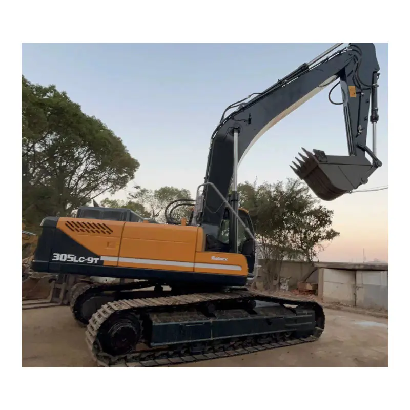 Mesin berat asli korea digunakan Hyundai 305 excavator excavator hidrolik Crawler excavator dengan kinerja yang baik dijual
