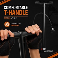 Pompe à air manuelle professionnelle Qunai haute pression 160 PSI portable pour usage domestique, vélos, ballons de basket, VTT, voitures