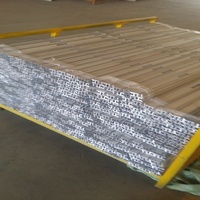 Accessoires de rail de guidage en profilé extrudé en alliage d'aluminium pour ascenseur, revêtement en tôle galvanisée, composants de quincaillerie d'ascenseur sur mesure