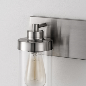 <span class=keywords><strong>Luminaire</strong></span> <span class=keywords><strong>de</strong></span> vanité <span class=keywords><strong>de</strong></span> <span class=keywords><strong>salle</strong></span> <span class=keywords><strong>de</strong></span> <span class=keywords><strong>bain</strong></span> moderne à 3 lumières <span class=keywords><strong>de</strong></span> 22 "<span class=keywords><strong>avec</strong></span> abat-jour en verre transparent <span class=keywords><strong>Luminaire</strong></span> <span class=keywords><strong>de</strong></span> vanité en nickel brossé pour <span class=keywords><strong>miroir</strong></span> - Product Image 3