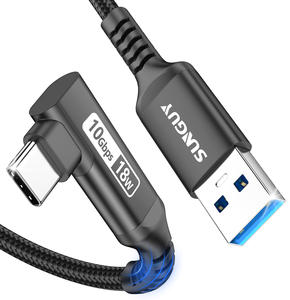 Cable de Carga Rápida SUNGUY Tipo-A a Tipo-C, Cable de Datos USB Trenzado de Nailon de 2m, Ecológico, para Teléfonos Móviles y Bancos de Energía - Product Image 2