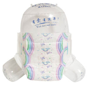 Marchio all'ingrosso miglior pannolino per adulti pannolino per bambini Design due grandi nastri per adulti colorati stampati fabbrica di pannolini Ultra spessi - Product Image 4