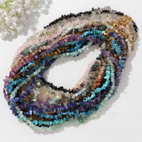 Collier en pierres naturelles pour femmes, collier bohème à perles, collier ajustable, bijoux spirituels porte-bonheur avec carte explicative