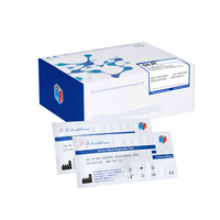 Kit de test rapide GIA Ag pour chiens et chats, détection de l'antigène Giardia haute précision, échantillon fécal, résultat en 10-15 minutes, usage vétérinaire