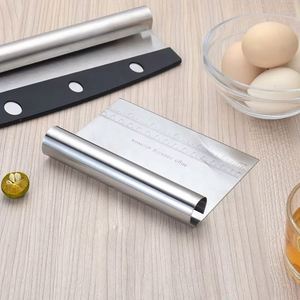 Coupe-pizza en acier inoxydable à lame courbée, jetable, durable, robuste, avec poignée ergonomique pour une utilisation en cuisine commerciale - Product Image 3