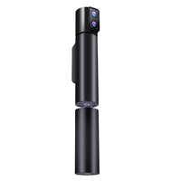 Caméra de Vlogging de Poche Ausek 6K30FPS 4K60FPS WiFi, Mini Caméscope Numérique à Main avec Stabilisation et Rotation 350°