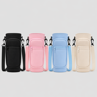 Pochette isotherme haute performance en néoprène pour gobelet de 40 oz, idéale pour les kits de randonnée et de camping professionnels