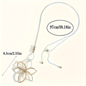 Женское длинное ожерелье-цепочка - Product Image 3