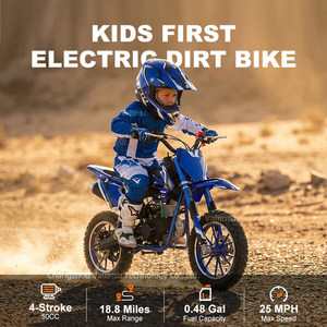 Motocicleta Todoterreno Económica de Cuatro Tiempos con Arranque Manual, Mini Motocross de Gasolina para Niños, Motor de 50cc que Ofrece un Rendimiento Potente - Product Image 6