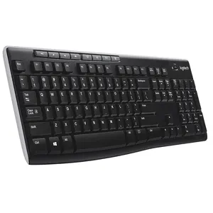 Logitech K270 רב מכשיר USB אלחוטי מקלדת הזרמת מחשב שליטה אלחוטי מקלדת