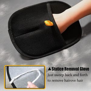 Reusable Electrostatic <b>Pet</b> Hair Remover Gloves Manual Style Cat & Dog Hair Removal for Couch - Product Image 4