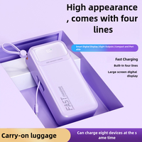 Offre Spéciale 2024 Chargeur portable 22.5W Batterie externe à charge rapide Affichage LED 20000mah Batterie au lithium Compatible USA UK