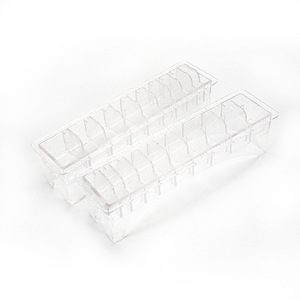 Boîte de rangement pour peignes de guidage de tondeuse à cheveux Wanmei, haute transparence, 8 ou 10 emplacements, accessoire de coiffure pour salon - Product Image 2