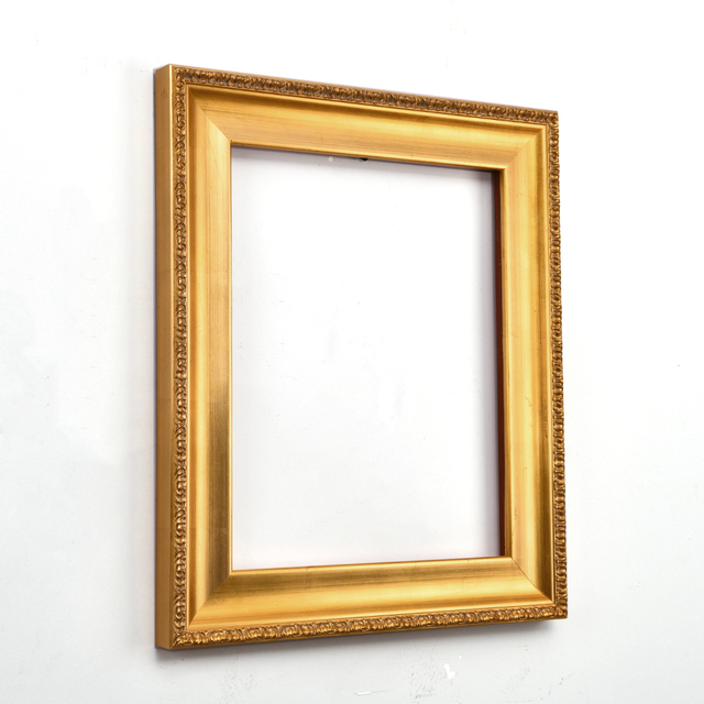Custom Luxury Vintage Wood Oil Painting Picture Frame Classic Gold Wooden Baroque Photo Frames