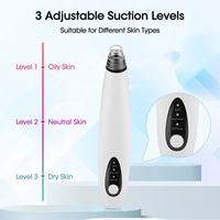 Extracteur de points noirs avec caméra, aspirateur visuel pour le nez et le visage, nettoyeur de pores, nettoyage en profondeur