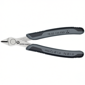 Knipex Electronic Super Knips ESD 78 03 125 Max Cu 1.6mm Fe 1.0mm - Product Image 1