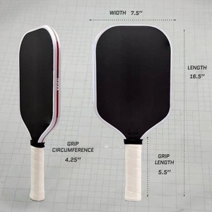 Pala de Pickleball Termoformada Certificada por la USAPA Gen 4, 16mm 14mm, Cara de Fibra de Carbono T700, Núcleo de Panal de PP para Jugadores Profesionales - Product Image 4