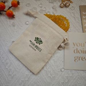 Promotion Cotton Drawstring <b>Bag</b> for Coffee Tea Dust <b>Bag</b> Custom Luxury Jewelry <b>Bags</b> Jewelry Packaging <b>Bags</b> for <b>Small</b> Business - Product Image 1