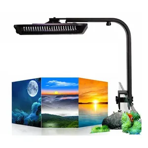 Aquarium Led Lighting 90W Warna Aqua Terumbu Karang Digunakan Led Lampu Akuarium Tangki Ikan