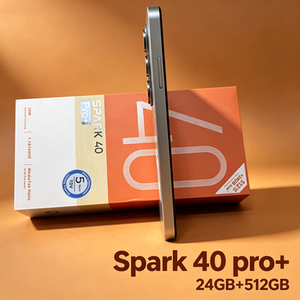 Smartphone Android Spark 40 Pro+ avec écran HD LTE de 6,8 pouces, 24 Go de RAM, 512 Go de stockage, batterie de 5000 mAh, double SIM, processeur Déca-Core - Product Image 4