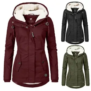 Manteaux grande taille pour femmes, doudoune, manteaux longs rembourrés, veste d'hiver pour femme