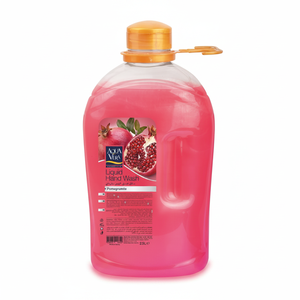 Jabón de tocador AquaVera Jabón líquido para manos Aroma de Granada 2.5L Hidratante y limpio a base de químicos - Product Image 2