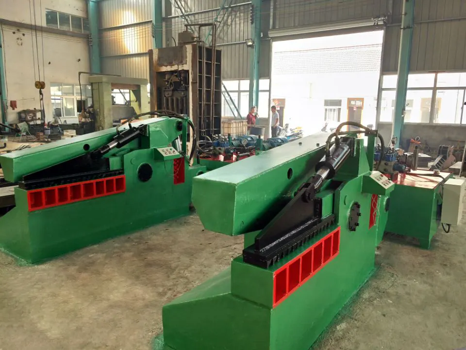 Best Verkopende Kleine Semi-Automatische Alligator Shear Voor Recycling