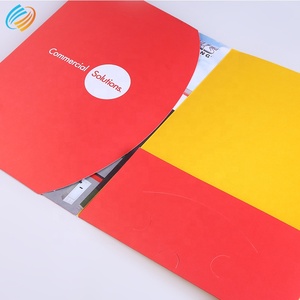 Carpeta de Presentación de Lujo Personalizada para Documentos A4, con 2 Bolsillos e Impresión, con Ranura para Tarjetas de Visita - Product Image 3