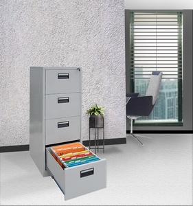 <span class=keywords><strong>Armoire</strong></span> de classement en acier bon marché, <span class=keywords><strong>armoire</strong></span> de classement en acier, 4 tiroirs - Product Image 2