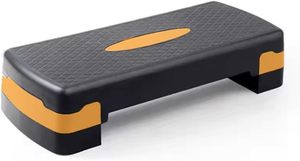 Home Fitness <b>Stepper</b> Pedal Aerobic Step Board Rhythm Aerobic <b>Exercise</b> with Non-Slip Yoga Jump Adjustable Height - Product Image 1