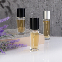 Bouteille de récipient de parfums de petites tailles 10/15/20ml bouteille transparente en Stock bouteille de parfum en verre pulvérisateur à sertir prix de gros