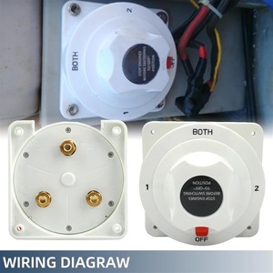 Interruptor de motor de <span class=keywords><strong>parada</strong></span> de alta resistencia, interruptor de encendido y apagado de batería de desconexión de alta corriente para RV, barco marino, ATV, coche y camión - Product Image 3