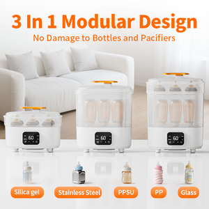 Fabbrica all'ingrosso biberon sterilizzatore e asciugatrice con schermo Lcd ad alta definizione - Product Image 5