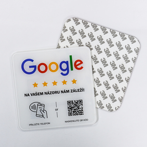 Placa acrílica NFC personalizada para redes sociales, placa <span class=keywords><strong>de</strong></span> visualización WiFi <span class=keywords><strong>de</strong></span> Instagram con comentarios <span class=keywords><strong>de</strong></span> <span class=keywords><strong>Google</strong></span> - Product Image 5