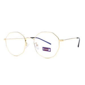 High Quality <strong>Fashion</strong> Oversized Metal Frames <strong>Clear</strong> Blue Light Blocking <strong>Lens</strong> Optical Eyeglasses <strong>Glasses</strong> - Product Image 6