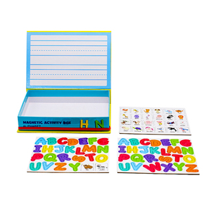 2025 éducation créative chaude et livre de puzzle d'apprentissage de l'<span class=keywords><strong>alphabet</strong></span> et des lettres magnétiques - Product Image 2