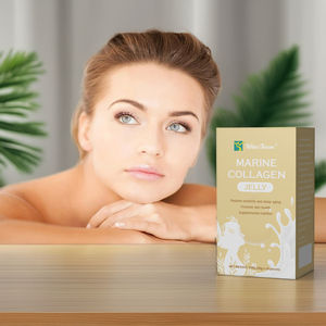 Píldoras para el cuidado de la piel antienvejecimiento de etiqueta privada, proteína de colágeno marino puro, gelatina, caramelo, caja de suplemento de belleza, embalaje - Product Image 1