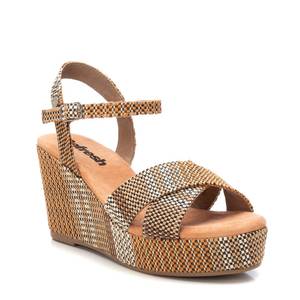Sandalias de Plataforma con Tiras para Mujer, Color Taupe 171806, Zapatos de Verano - Product Image 2