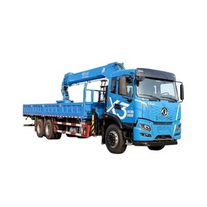 Dongfeng X3 6*4 Truck Mounted Crane With 12 Ton Straight Boom Crane, Strong <b>Power</b> & Fast Start for Engineering Lifting - Product Image 1