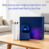 Ensemble cadeau personnalisé avec haut-parleur Bluetooth intelligent multifonction + chauffage intelligent à température contrôlée, coffret cadeau gravé