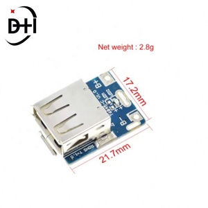 โมดูลเพิ่มแรงดันไฟฟ้า 134N3P 5V แบบ Micro TYPE-C พร้อมแผงป้องกันการชาร์จแบตเตอรี่ลิเธียม บูสต์คอนเวอร์เตอร์ 134N3P - Product Image 5