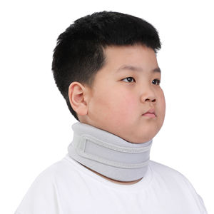 Spons penyangga leher plastik anak-anak, kerah tengkuk lembut dapat diatur dengan plastik untuk anak - Product Image 3