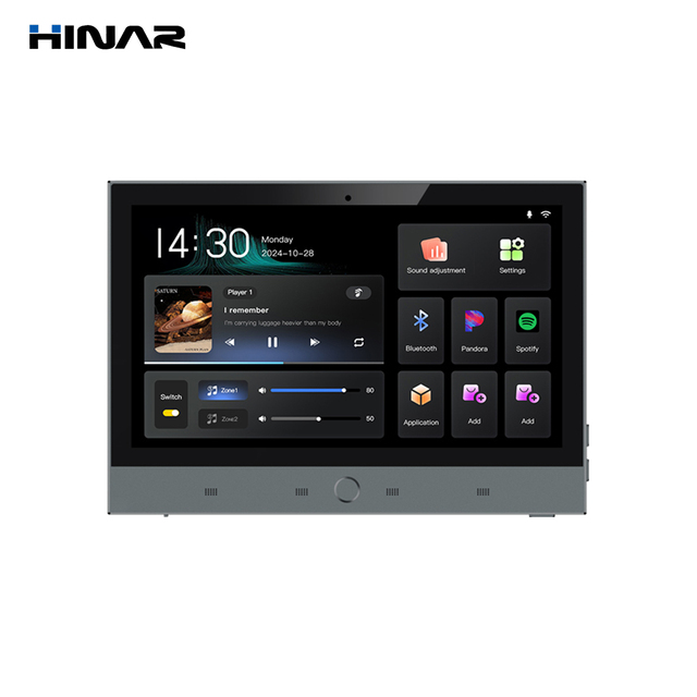Background Music Host APP Intelligent Central Control Panel Knob Wall Amplifier Smart Home Theater Systems