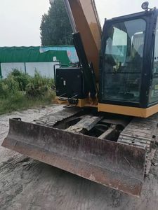 Mini-excavatrice sur chenilles Caterpillar 307.5 d'occasion de 7,5 tonnes à bas prix, avec moteur C2.4T, PLC et moteur de haute qualité - Product Image 6